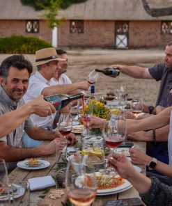 Viña "Cuatro Almas" con Asado