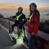Santiago Sunset en Scooter/Patinete Eléctrico